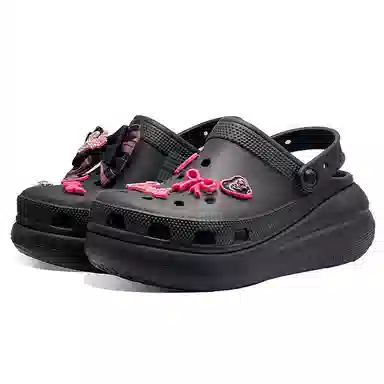 Crocs Crush Clog Black Pink