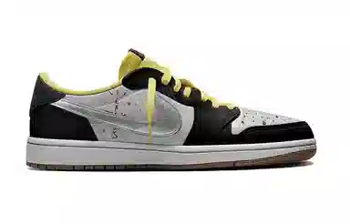 Travis Scott x Air Jordan 1 Low "Black Silver"