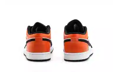 Jordan Air Jordan 1 Low Black White Orange
