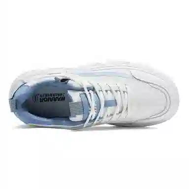Warrior Low Top Sneakers White Blue