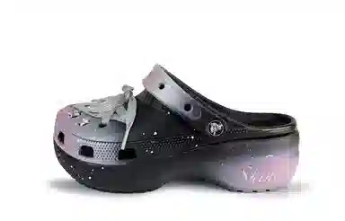 Crocs Classic Platform Clog Silver/Pink