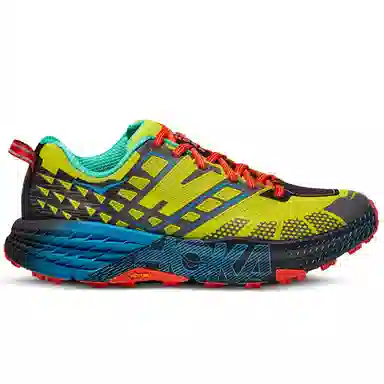 HOKA ONE ONE Speedgoat 2 Yellow Blue