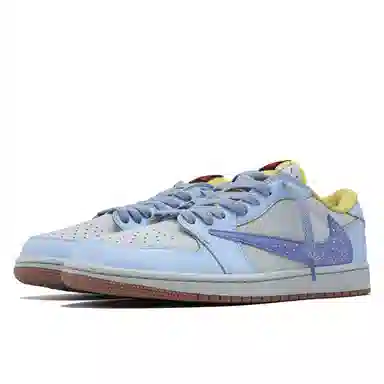 Travis Scott x Air Jordan 1 Low "Blue Purple"