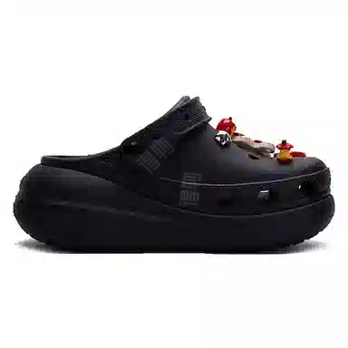 Crocs Crush Clog Black Red