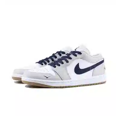 Jordan Air Jordan 1 Low Grey White