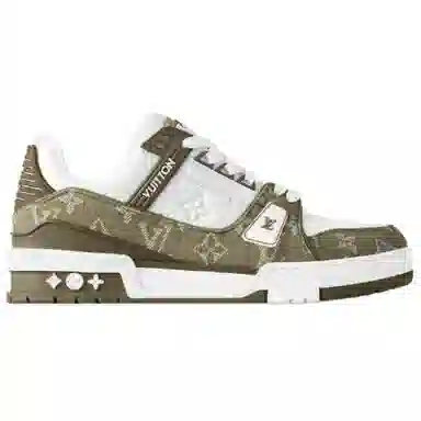 LOUIS VUITTON Trainer Green