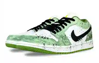 Jordan Air Jordan 1 Low Custom Green