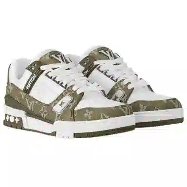 LOUIS VUITTON Trainer Green