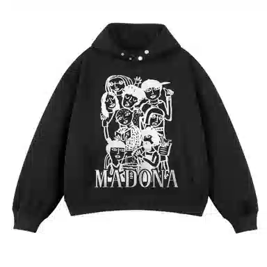 MADONA Vintage Metal Buckle Sweatshirt