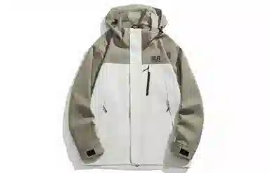 王者荣耀 美式复古拼接撞色多口袋工装连帽外套宽松舒适户外徒步爬山运动休闲百搭夹克衫 鲁班七号款 男女同款