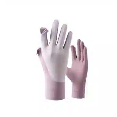 图涂丫 防紫外线透气户外运动薄款开车骑行冰丝 聚酯纤维 防晒手套 男女同款情侣款