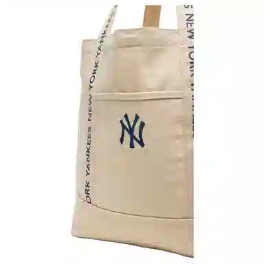 New Era MLB Tote Bag Cream