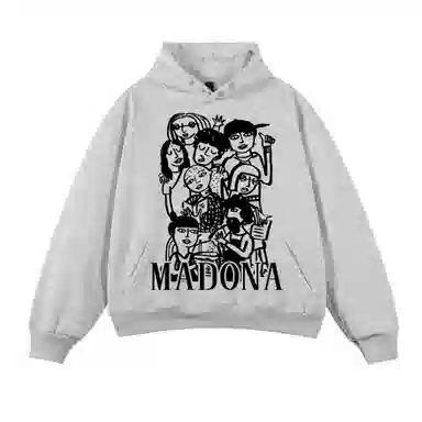 MADONA Vintage Metal Buckle Sweatshirt