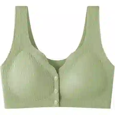 草本初色 前扣式舒适透气高弹美背无痕聚拢承托收副乳防下垂文胸 女款
