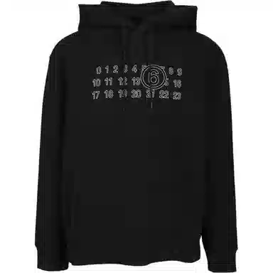 MM6 Maison Margiela Hoodie Black