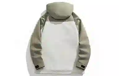 王者荣耀 美式复古拼接撞色多口袋工装连帽外套宽松舒适户外徒步爬山运动休闲百搭夹克衫 鲁班七号款 男女同款