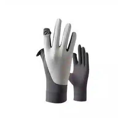 图涂丫 防紫外线透气户外运动薄款开车骑行冰丝 聚酯纤维 防晒手套 男女同款情侣款