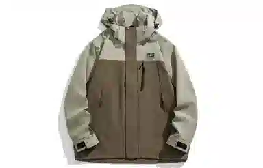 王者荣耀 美式复古拼接撞色多口袋工装连帽外套宽松舒适户外徒步爬山运动休闲百搭夹克衫 鲁班七号款 男女同款