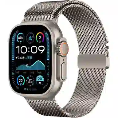 亿祈发 苹果适用 手表表带 不锈钢材质 简约男女通用