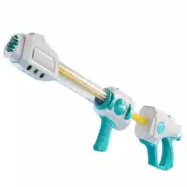 贝贝家 抽拉水枪 透明水舱 夏日大作战 枪型玩具