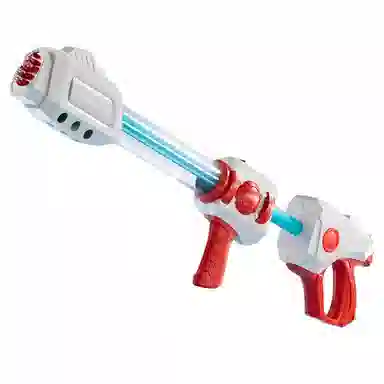 贝贝家 抽拉水枪 透明水舱 夏日大作战 枪型玩具