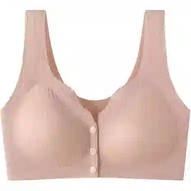 草本初色 前扣式舒适透气高弹美背无痕聚拢承托收副乳防下垂文胸 女款
