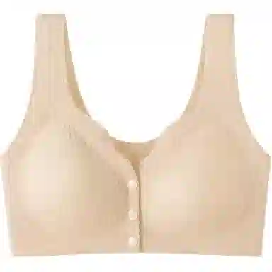 草本初色 前扣式舒适透气高弹美背无痕聚拢承托收副乳防下垂文胸 女款