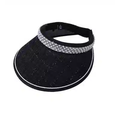 艾佳微 夏日小香风 韩版百搭遮阳优雅 涤纶 防晒帽 男女同款情侣款