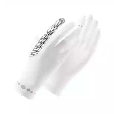 图涂丫 防紫外线骑行开车电动车触屏露指翻盖透气薄款 涤纶 防晒手套 男女同款情侣款