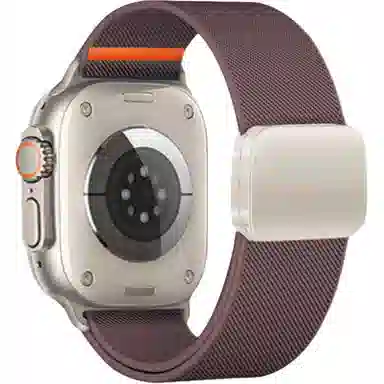 亿祈发 表带 苹果适用 尼龙材质 弹力尼龙磁吸男女通用