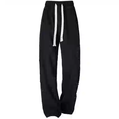 王者荣耀 美式街头经典水洗落色做旧舒适柔软廓形长裤牛仔裤 男女同款