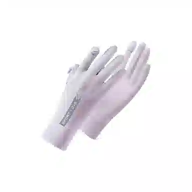 图涂丫 触屏紫外线夏季轻薄透气翻盖防滑骑行 锦纶 防晒手套 男女同款情侣款