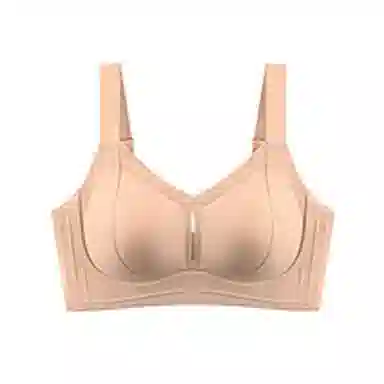 欧迪芬 冰丝无痕轻薄透气上托聚拢防下垂收副乳亲肤柔软立体大包裹大胸显小夏季清凉感文胸 女款