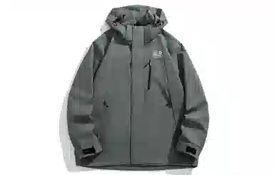 王者荣耀 美式复古拼接撞色多口袋工装连帽外套宽松舒适户外徒步爬山运动休闲百搭夹克衫 鲁班七号款 男女同款