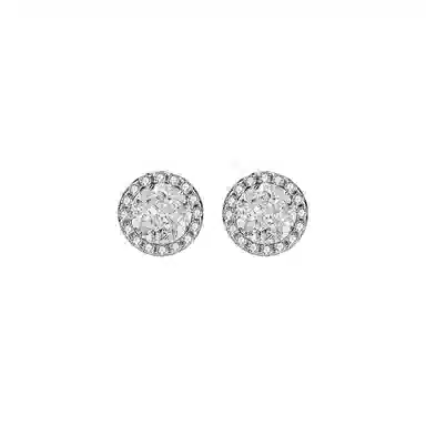 希遇 荆棘拥瑰小众设计 新中式国潮轻奢小众设计 冷淡风创意设计日常百搭 合金 耳钉 男女同款情侣款