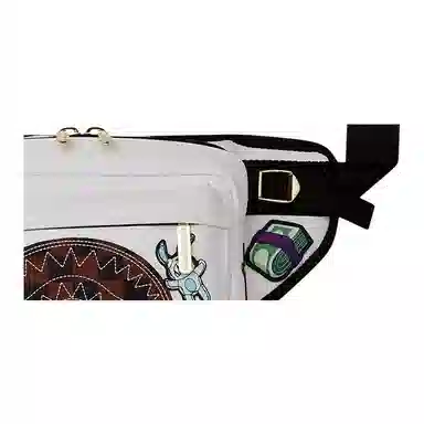 SPRAYGROUND White PVC Waist Bag