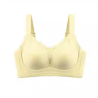 欧迪芬 冰丝无痕轻薄透气上托聚拢防下垂收副乳亲肤柔软立体大包裹大胸显小夏季清凉感文胸 女款