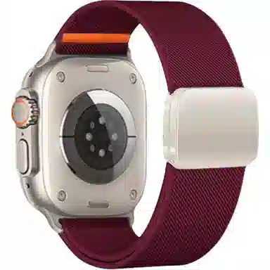 亿祈发 表带 苹果适用 尼龙材质 弹力尼龙磁吸男女通用