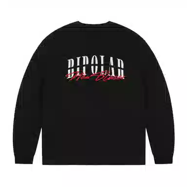 BIPOLAR Embroidered Pullover Tee