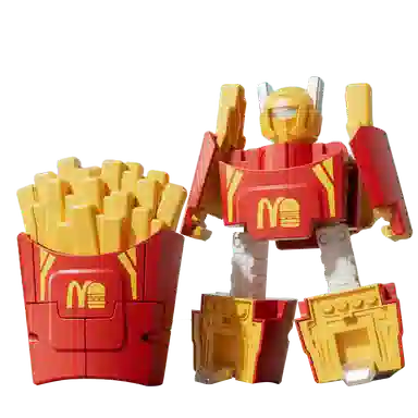 蓓臣 变形机器人 汉堡薯条 玩具