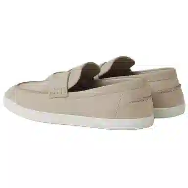 Hermes Job Loafers Beige