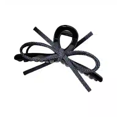 蒙妮 复古简约蝴蝶结抓夹 亚克力 发夹 女款