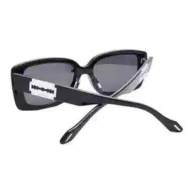 THE OWNER Retro Red Sunglasses