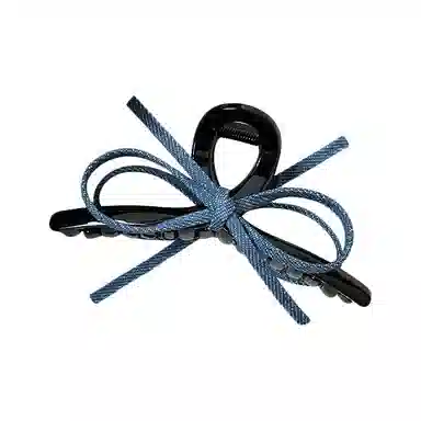 蒙妮 复古简约蝴蝶结抓夹 亚克力 发夹 女款