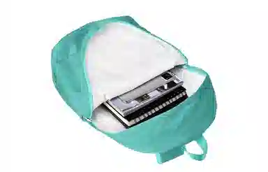 TURN UP Backpack Nylon White