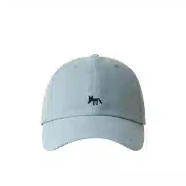 艾佳微 韩版青春洋溢可爱小狐狸刺绣百搭显脸小 棉 鸭舌帽 男女同款情侣款