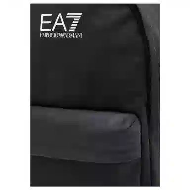 Emporio Armani Large Logo Backpack Black