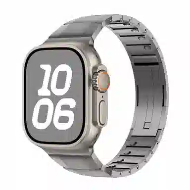 亿祈发 表带 苹果适用 不锈钢材质 简约舒适不锈钢表带男女通用