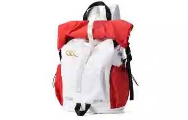 COEXISTENCE Bow Bag White Red