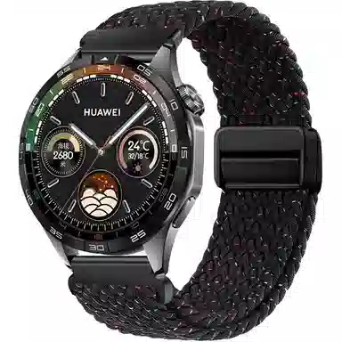 亿祈发 表带 华为适用 尼龙材质 磁吸尼龙编织表带男女通用